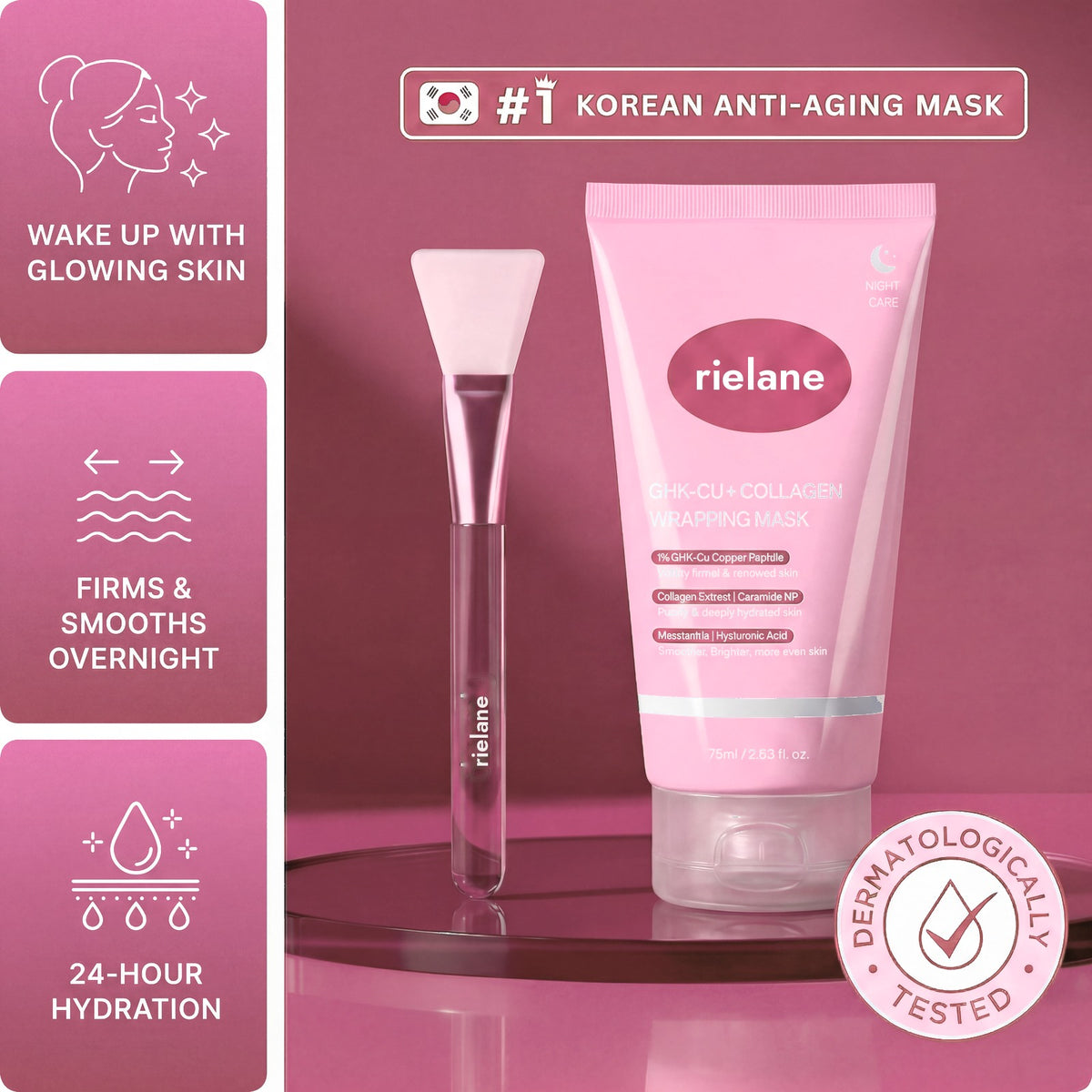 Rielane GHK-Cu Overnight Wrapping Mask